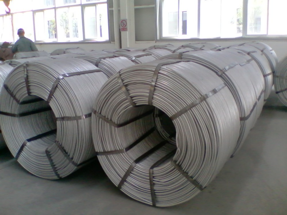 Steel Making 13mm Cored Wire Alloy CaFe Calcium Silicon Cored Wire
