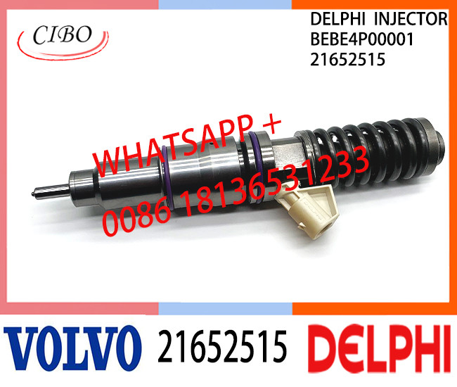 21652515 BEBE4P00001 Fuel engine Diesel Injector 21652515 BEBE4P00001 E3.27 for VOL MD13