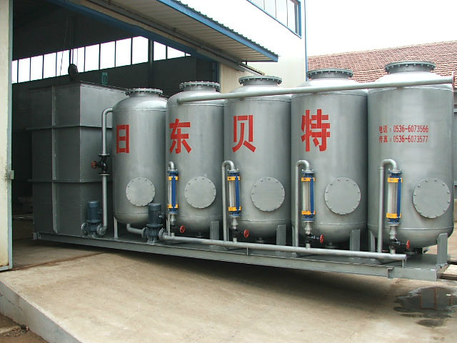 10*8M Car Wash Water Recycling Machine with Integrated Air Flotation and Filtration