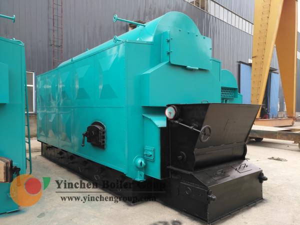 Quality 1-20 T/H Wood Biomass Fired Steam Boiler , Chain Grate Stoker Boiler for sale