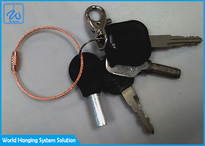 Cable Loop Key Ring