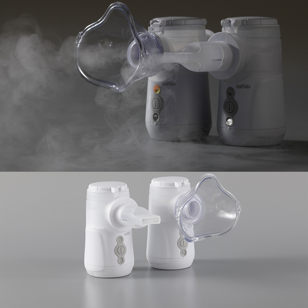 DC USB Breathing Adult Nebulizer Machine Cough Bronchus 3.35μM 0.4mL/Min