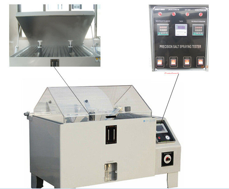 270L Salt Spray Tester Machine Transparent Pvc Rigid Plastic Board 220v 50HZ