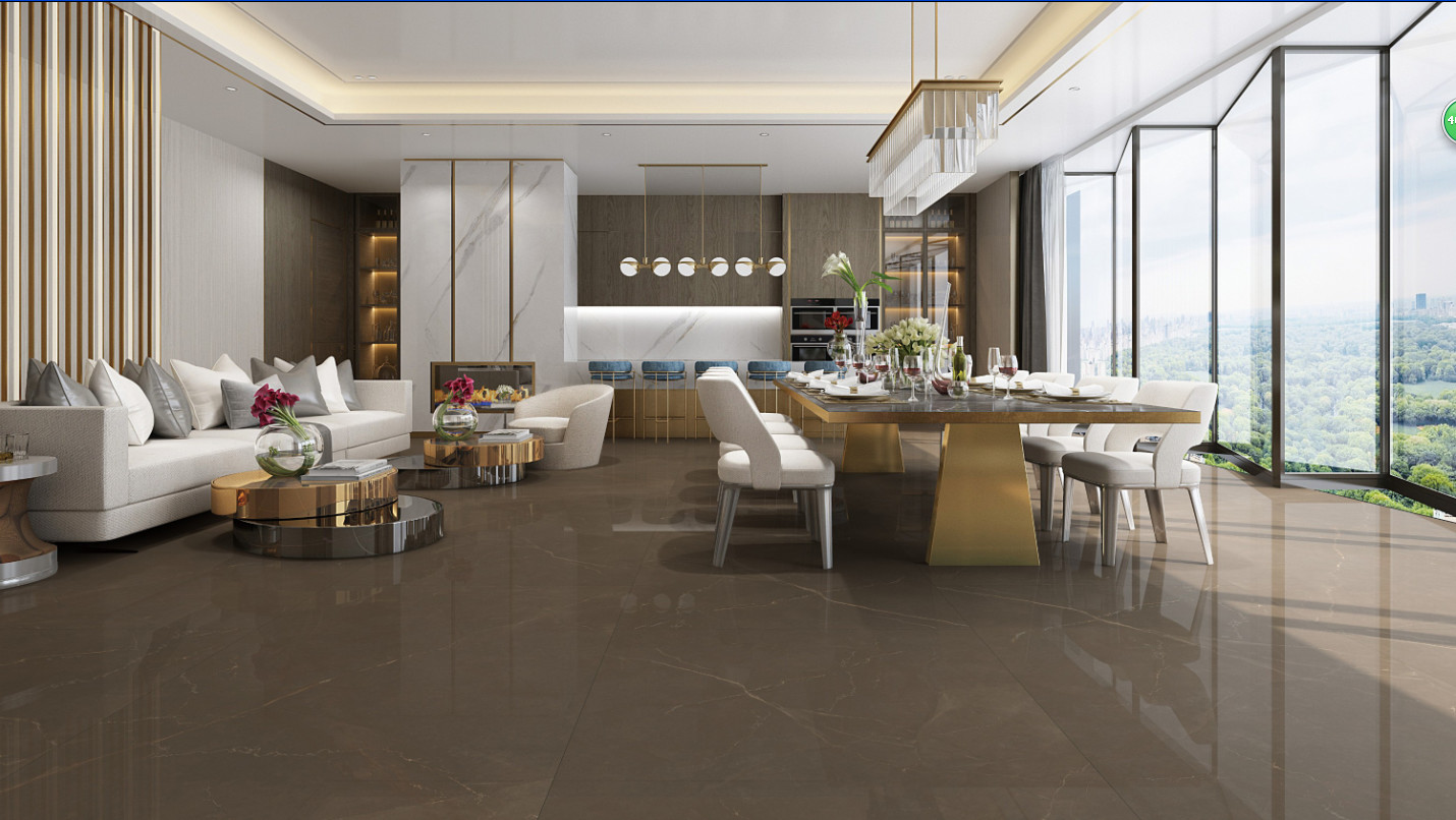Full Body Paving Patterned 1200*2400 Modern Porcelain Tile