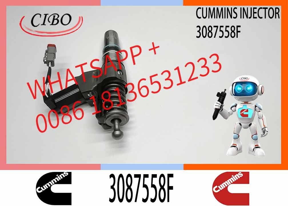 Auto Parts Common Rail Diesel Fuel Injector 3407776 3411385 3087558F For Cummins QSN14 N14