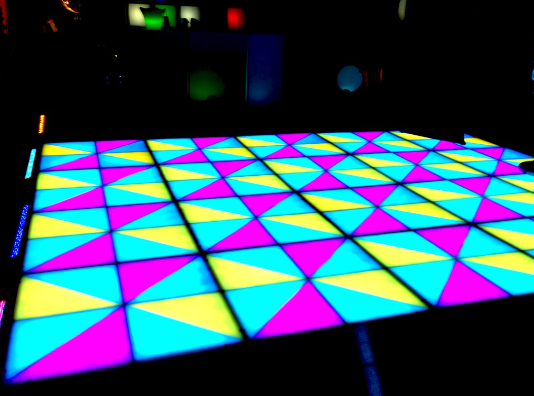 RGB DMX512 1*1m Dance Floor for Wedding Party Catwalk Stage Show DJ Disco