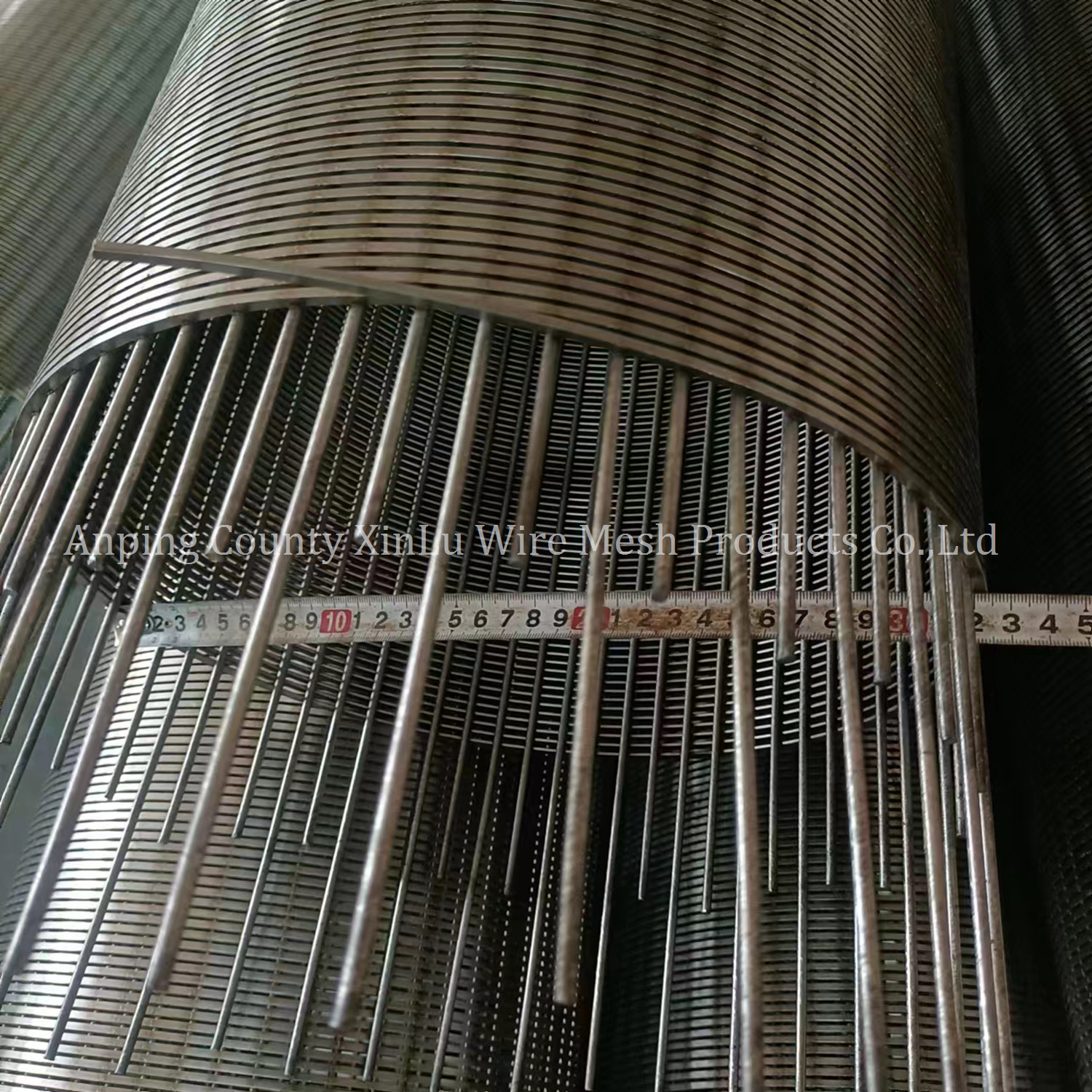Profile Wire Continuous Slot Screen with API Thread or Welding Rings
