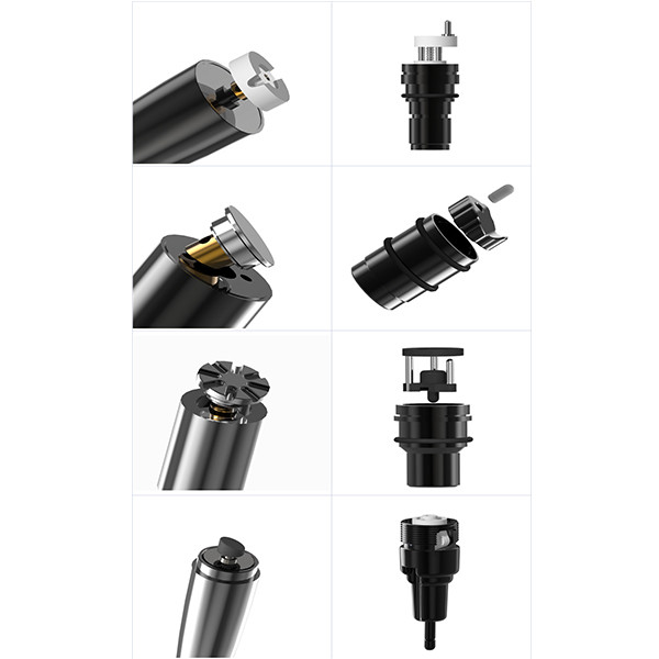 Wireless Makeup Tattoo Machine Semi Permanent Green Color With Coreless Motor