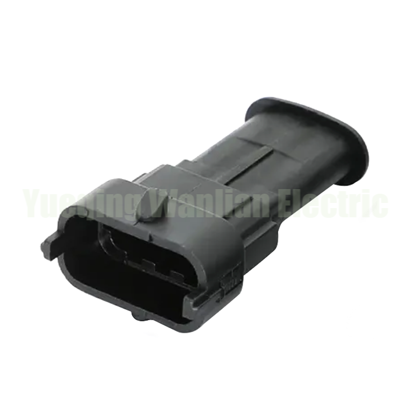 1928404227 3 Pin Waterproof Electrical Plug Male Auto Waterproof Connector