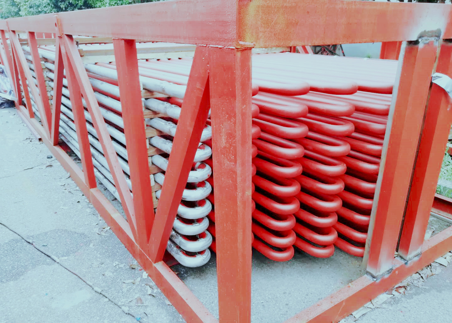 Stainless/Carbon Steel Superheater And Reheater For Coal Boilers of Natural Circulation