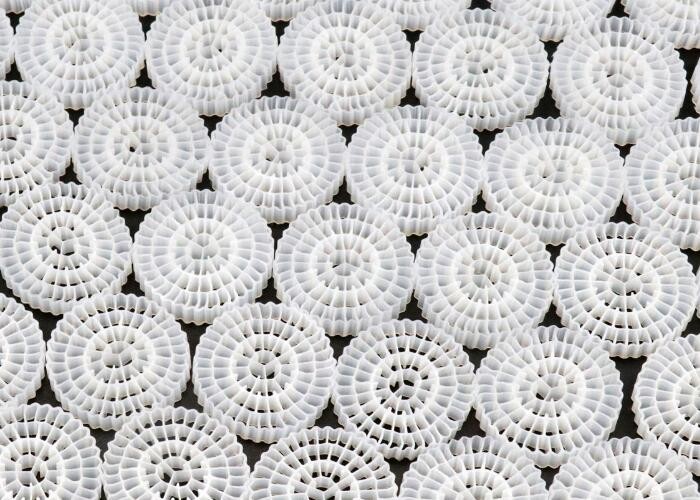 HDPE White Color Moving Bed Biofilm Reactor Growth Fast