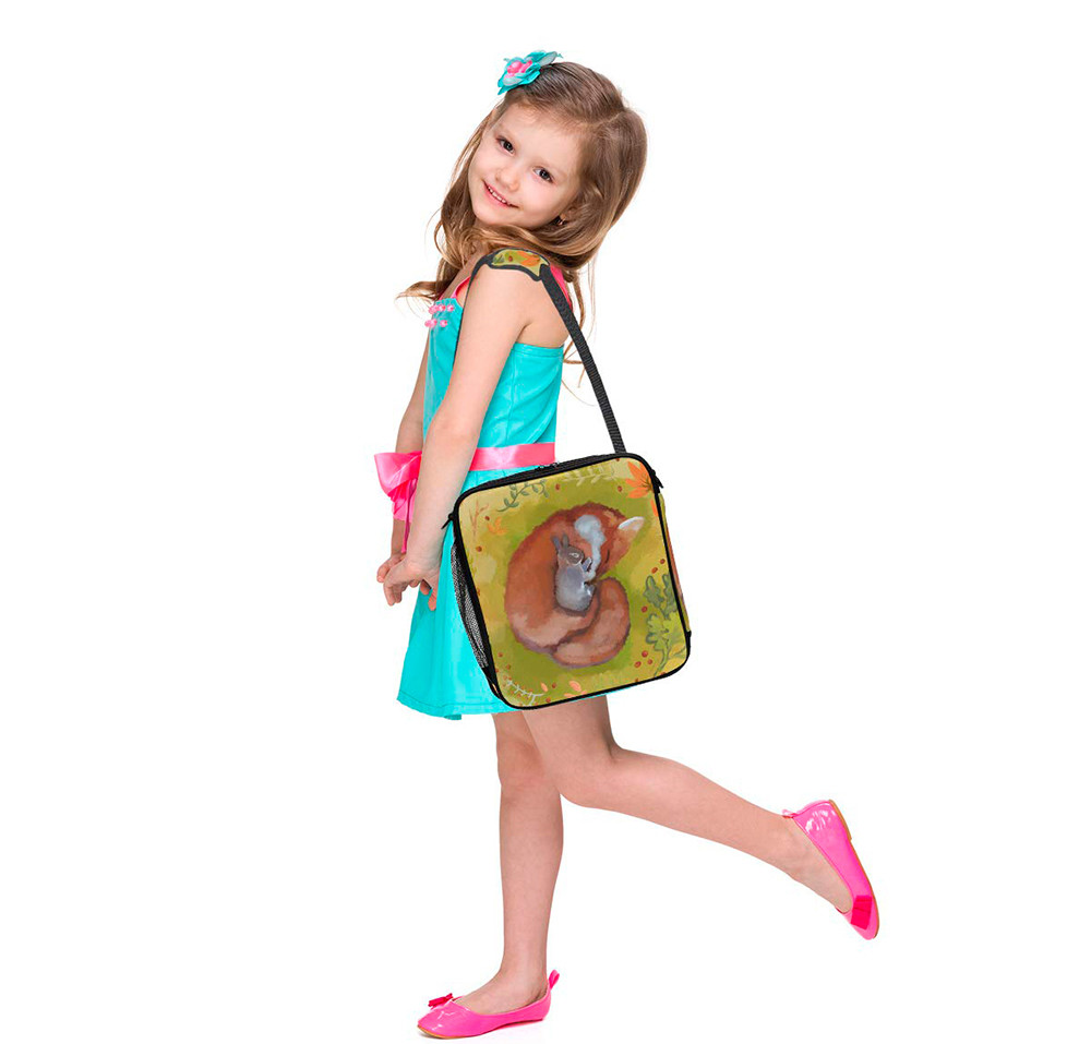 Multifunctional Reusable Cooler Tote Bag For Lunch Containing