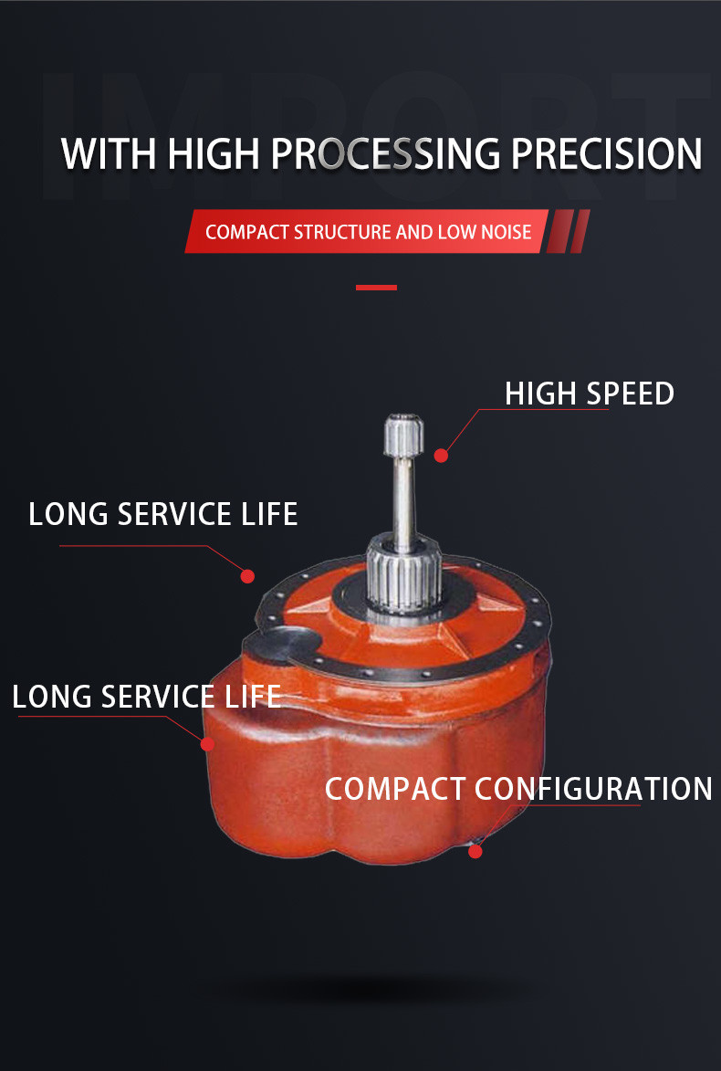 CD1 Electric Wire Rope Hoist Spare Parts Crane Reducer High Cost Ratio