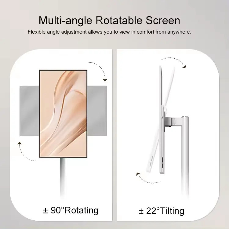21.5" Incell Capacitive Touch Standbyme Incell Smart Screen High Voltage and 12 Volts