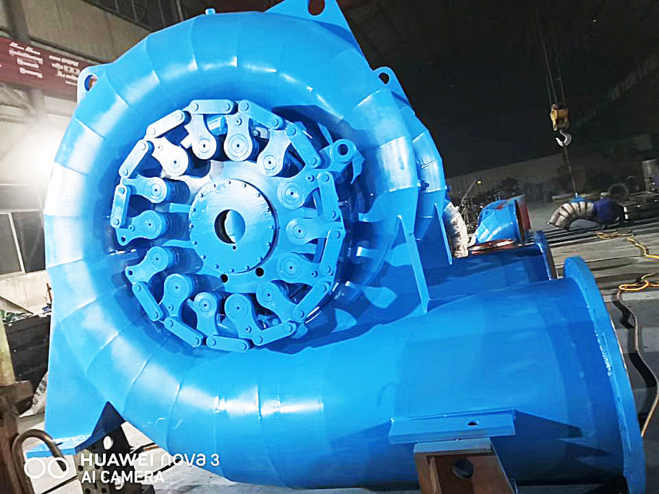 4mw Capacity Francis Type Hydro Turbines For Sustainablemini Power Station