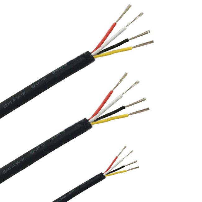 Electronics Cable PVC Sheath UL2464 Multi Core 300v 26AWG