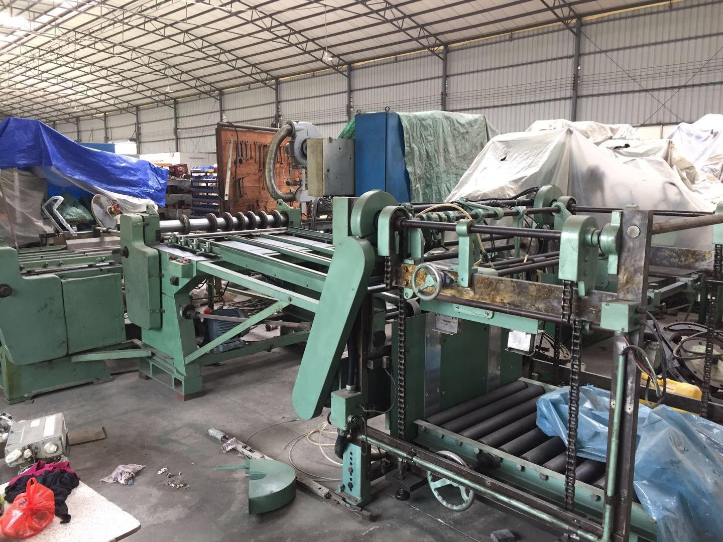 Used Automatic Shin-I Duplex Slitter Tinplate Shearing Machine