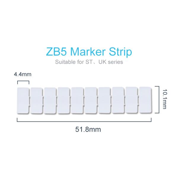 ZB Marking Number Tag Zack Marker Strip Label For Phoenix Terminal Blocks