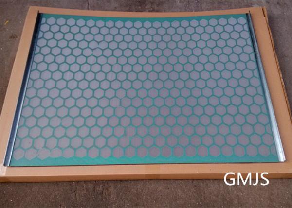 Stainless Steel Hook Strip Flat Shale Shaker Screen 20-325 ISO 9001 Certificatio
