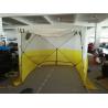 Buy cheap 235*235*200MM Outdoor Fishing Shelter PU Coated 200D Polyester Oxford Fiberglass from wholesalers