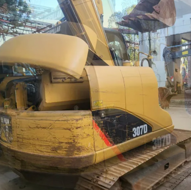CAT Original Used CAT 307D Excavators 7 Ton Construction Machine Diggers For Sale