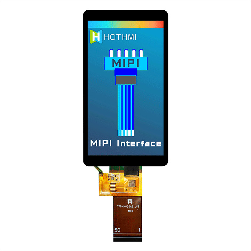 5.5 Inch 720x1280 TFT LCD Module IPS Display High Brightness Pcap Monitor