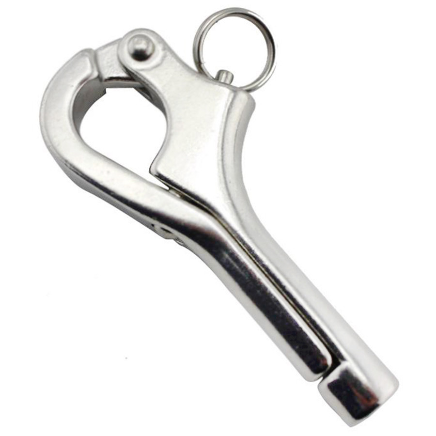 Stainless Steel Pelican Hook In Rigging And Sailing / Stainless Steel Rigging Fittings