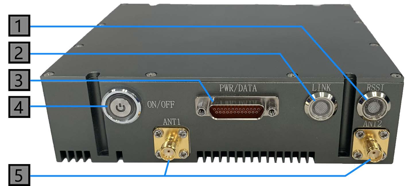 Top-Notch DDL Airborne Modem Radio Ethernet 900 Mhz