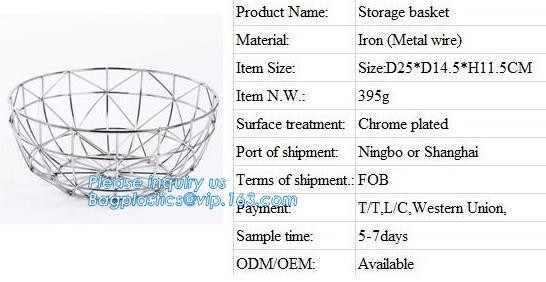 New Design Office Black Wire Mesh Baskets with Magnets, Flat Storage Baskets, Metal Wire 3 Tier Wall Mounted Kitchen Fru