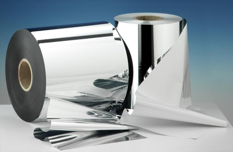 Vacuum Metallized BOPP Protective Film Roll For Flexible Packaging