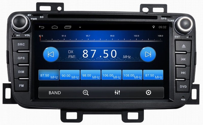 Ouchuangbo car navigation android 8.1 for Brilliance H320 with dual zone function steering wheel control