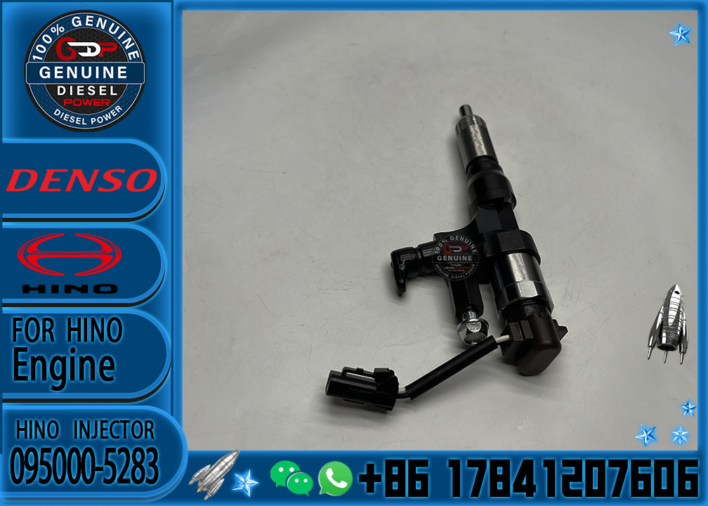 Fuel Injector 095000-5280 095000-5283 23670-E0291 23670-E0290 for Diesel Engine J08E 268