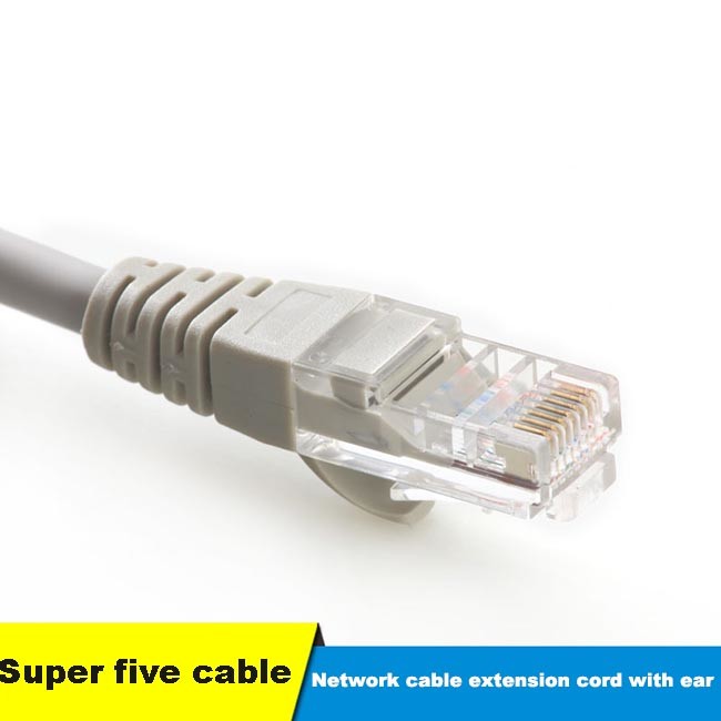 0.85m Cat5 Ethernet Cable Rj45 Male To Female Ethernet Extension Cable