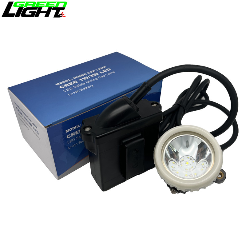 LED Coal Mining Lights Flame Resistant 10000lux Rechargeable 1200 Cycles