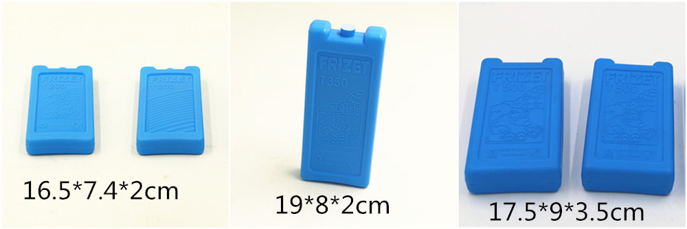 HDPE Cold Gel Packs Food Grade 350Ml For Beverages Cold Storage
