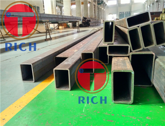 Cold Drawn Structural Steel Tubing Seamless Low Alloy Square / Rectangular Shape