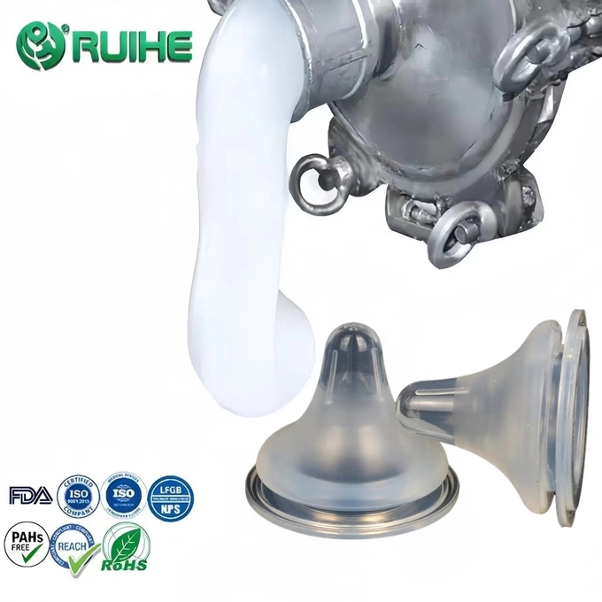 Yellowing Resistance High Strength Good Resilience Baby Silicone Rubber