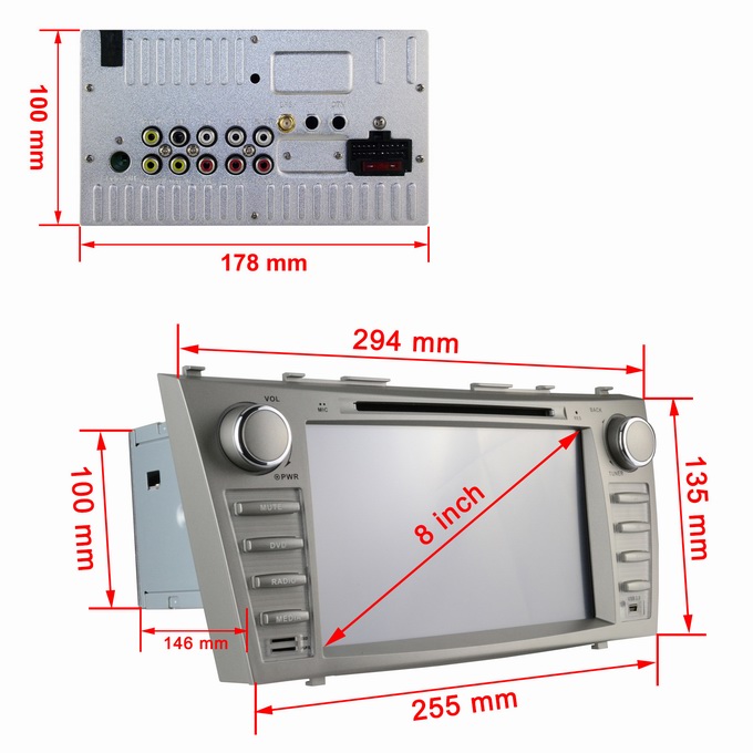 Ouchuangbo Auto GPS Navigation for Toyota Camry 2007-2011 Android 4.2 Radio Stereo iPod BT DVD Player OCB-8811B