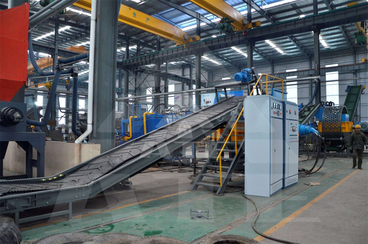Customized Truck Tire Shredder 2tpd 3tpd Tire Shredding And Recycling