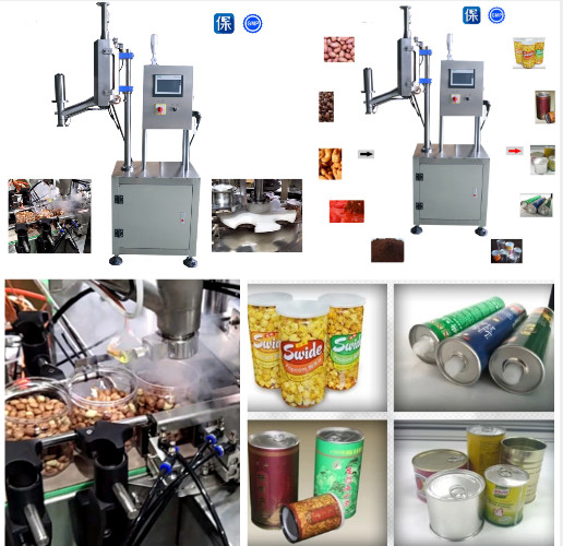 Automatic Nitrogen Volumetric Liquid Filling Machine For Granule Powder Beverage