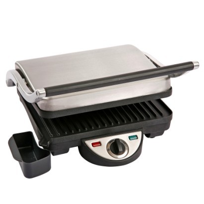 4 Slices Panini Grill Machine,panini press, sandwich toaster with SS Housing,adjustable temperature control