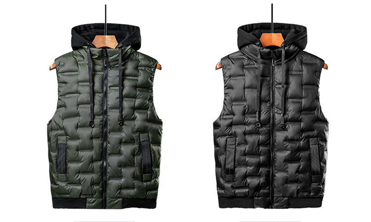 Customs Logo Windproof Lightweight Quilted Puffer Utility Gilet Mens Vest Men's Vests & Waistcoats Man Gilet