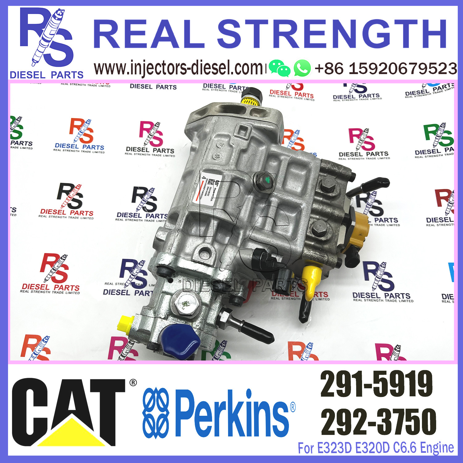 320D Diesel Engine Fuel Injection Pump 10R-7760 10R7760 291-5919