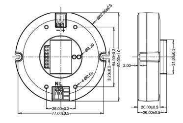 28W Non-isolated Series Sensor Dim Driver For LED Ceiling Light