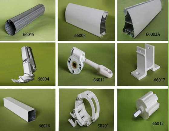 Aluminum Awning Components Retractable Awning Parts Awning Front Bar Power Coated