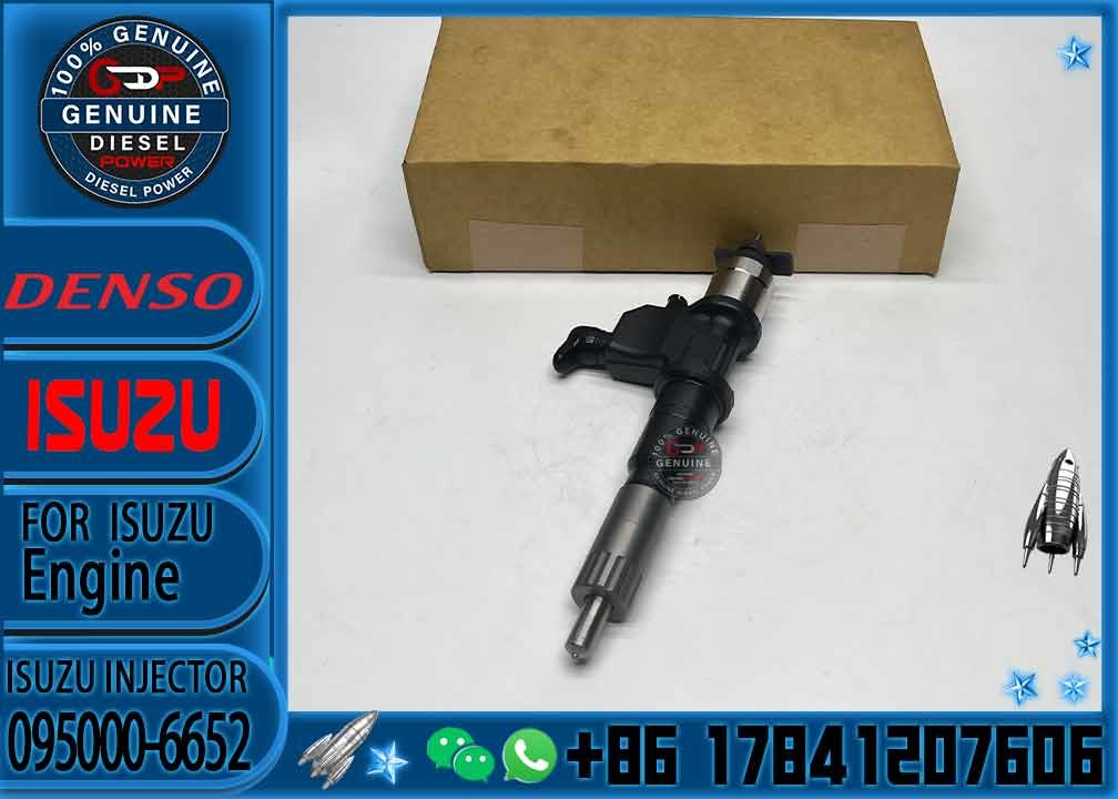new 0950006652 0950006653 auto parts injector 095000-6652 095000-6653 095000 6652 095000 6653 for ISUZU