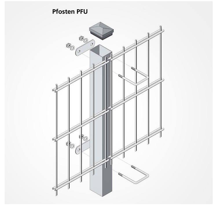 High quality and cheap price 868 double wire mesh fence