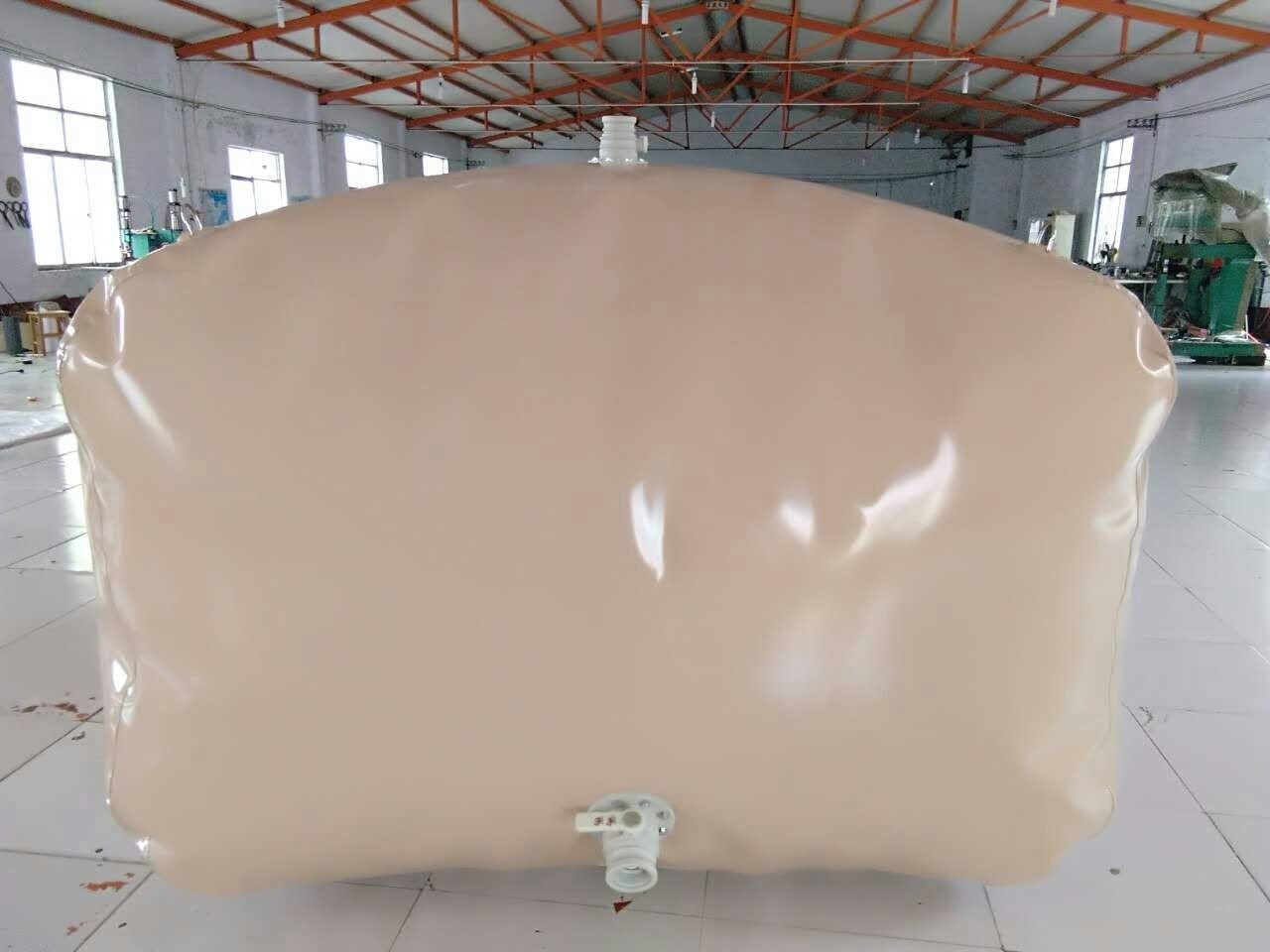 EN14960 Food Grade Tarpaulin Water Tank Crack Resistance With TPU Tarpaulin Material
