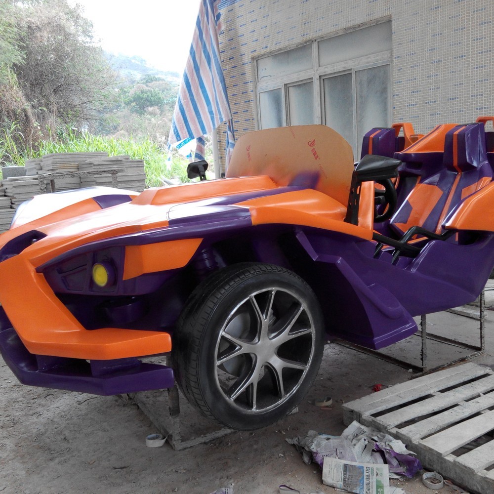 event party deco Ferrari car model multi-color fiberglass as decoration statue in car shopl/ Celebrating party