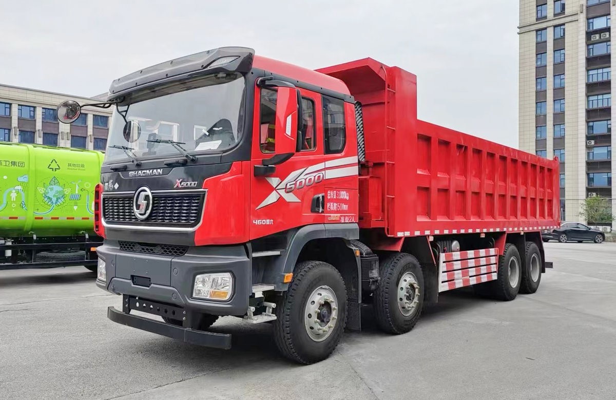 Customer-Oriented Shacman Dump Truck X5000 With Increased Ground Clearance Tipper Mining Dump Truck